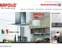 Tablet Screenshot of napoliz.com